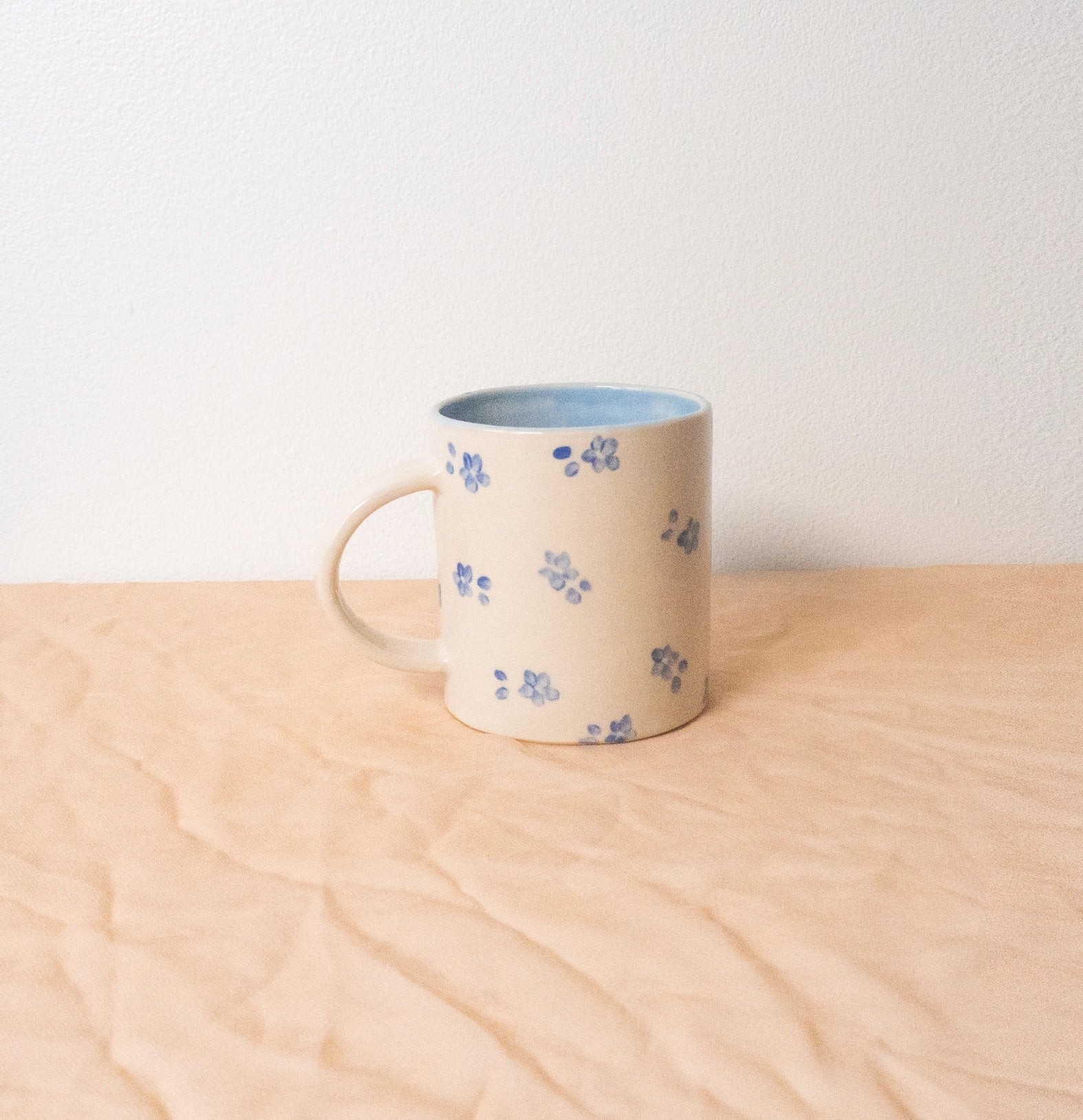 Blue Forget Me Not Mug