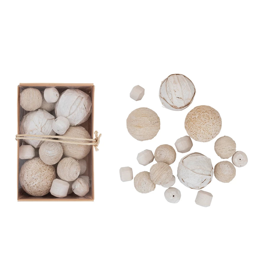 Dried Natural Organic Orbs in Box