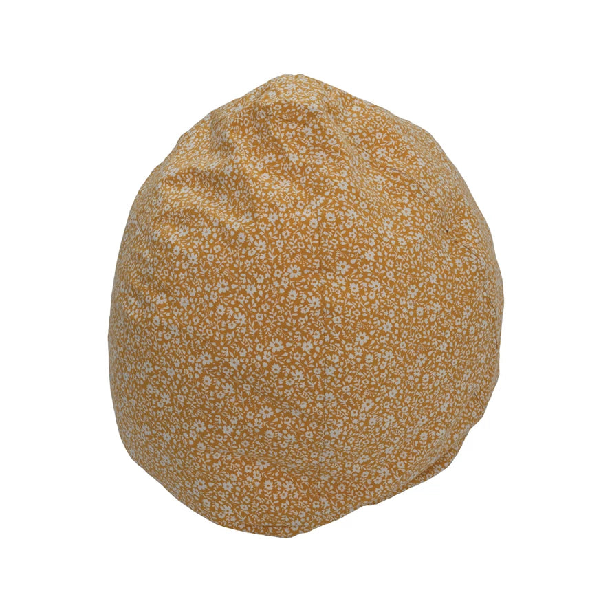 Cotton Bean Bag with Floral Pattern