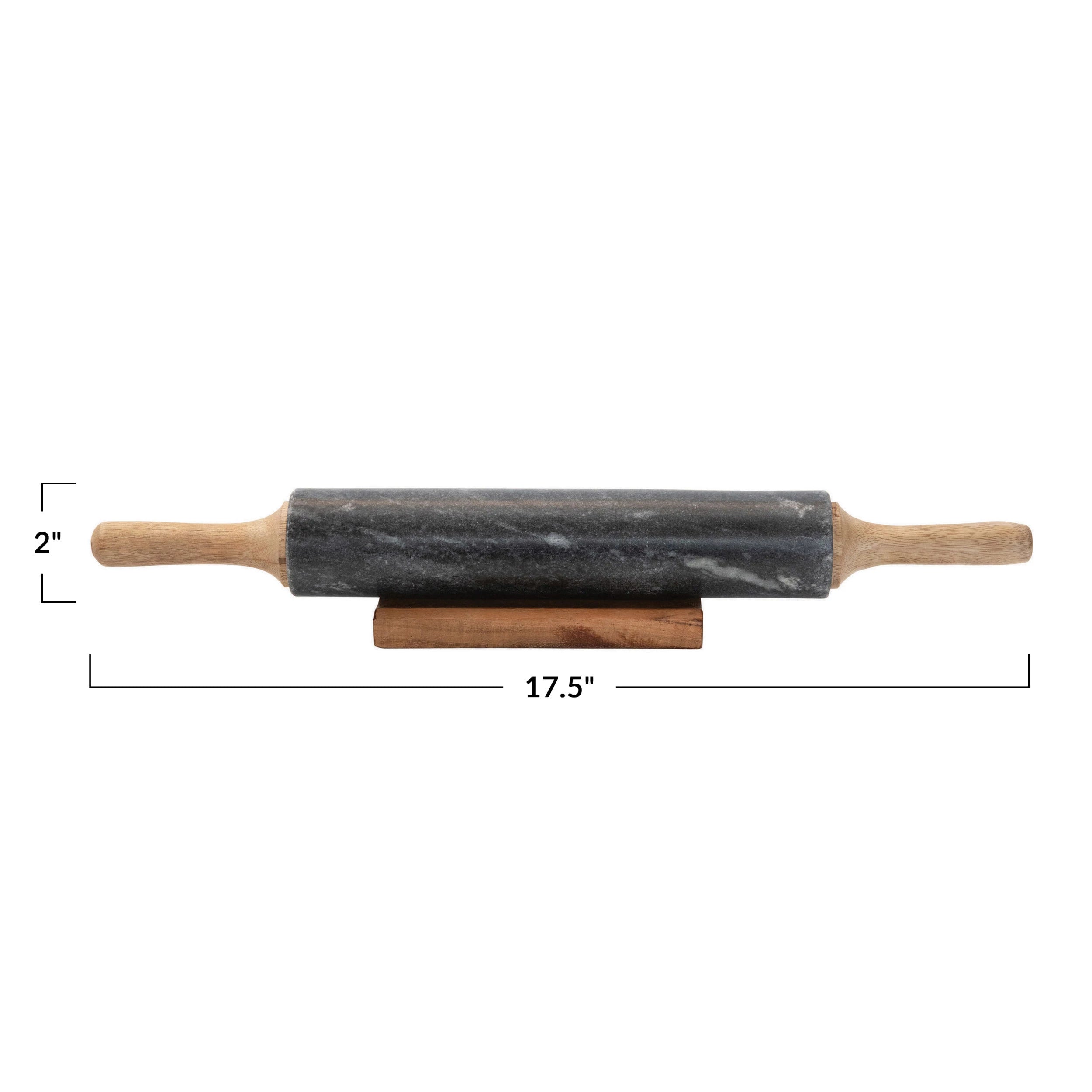 Marble Rolling Pin with Handles
