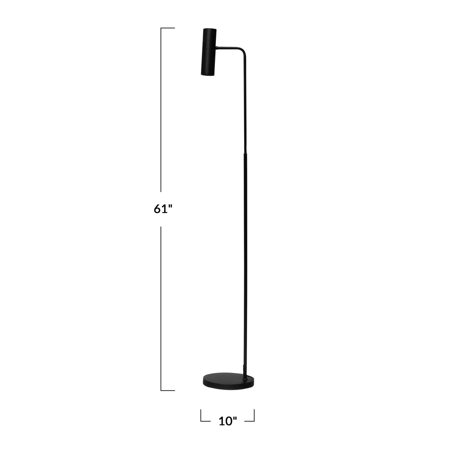 Metal Floor Lamp with Inline Switch