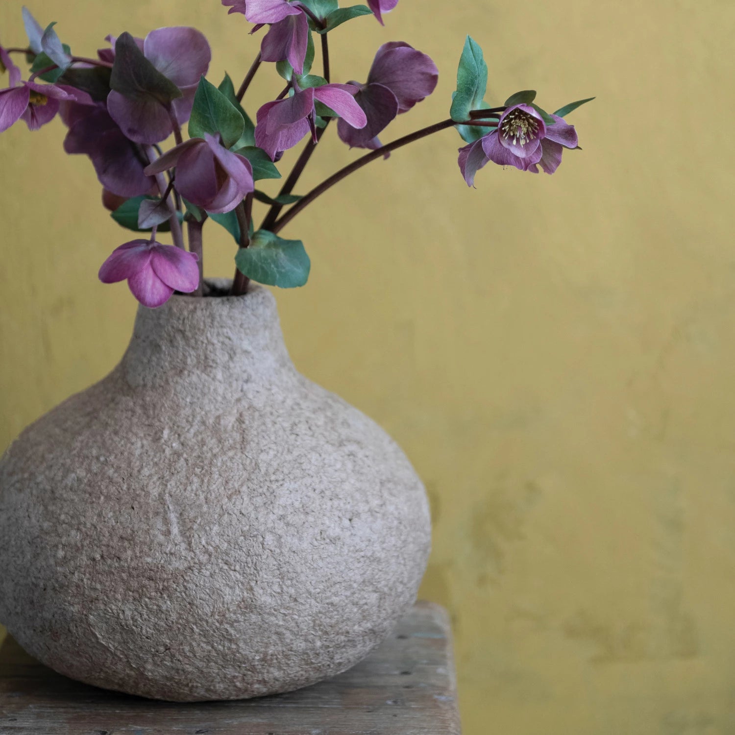 Decorative Handmade Paper Mache Vase