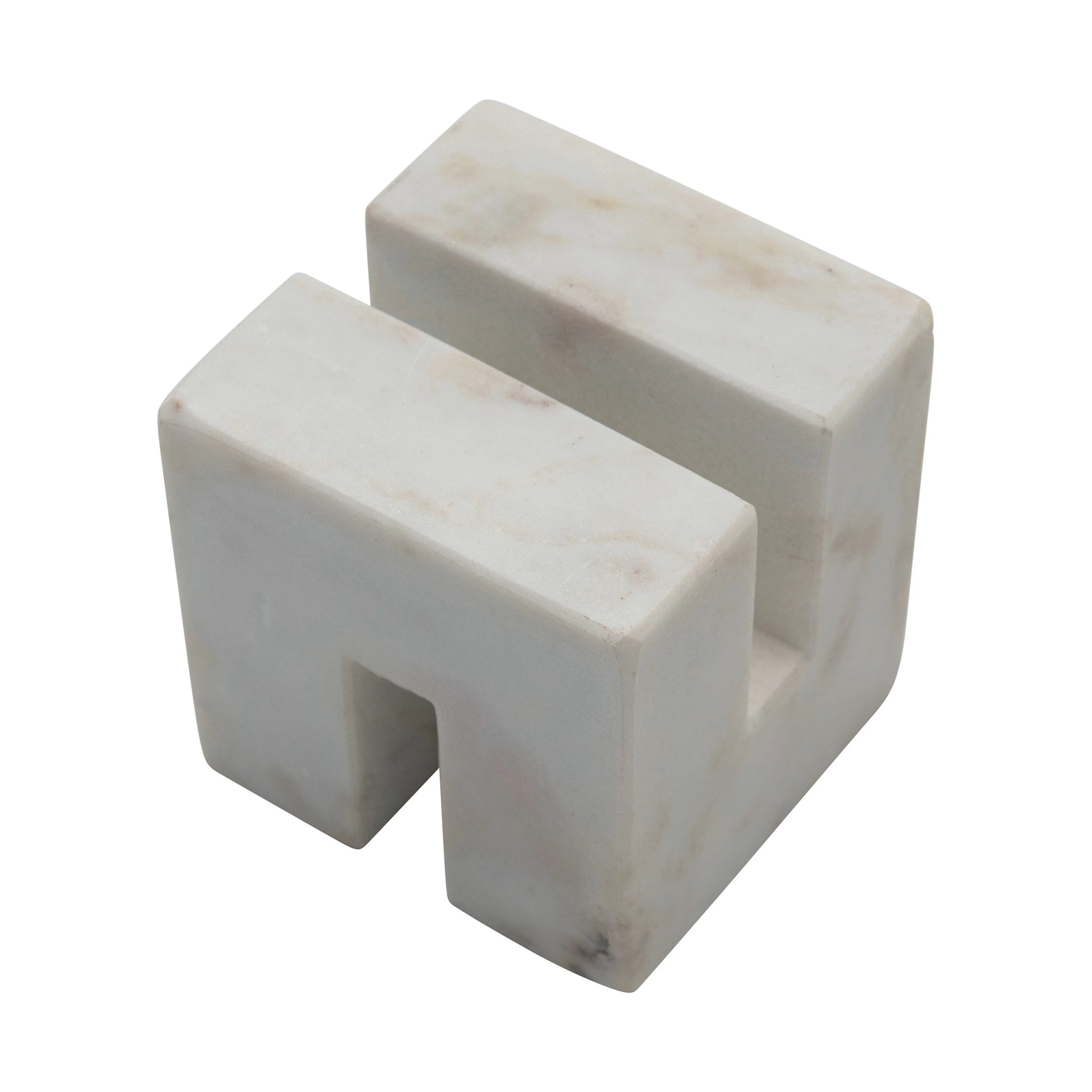 White Square Marble Stand