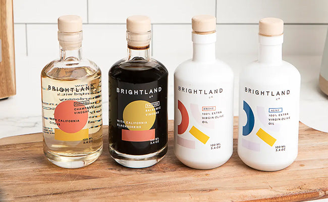 Brightland pils and vinegars