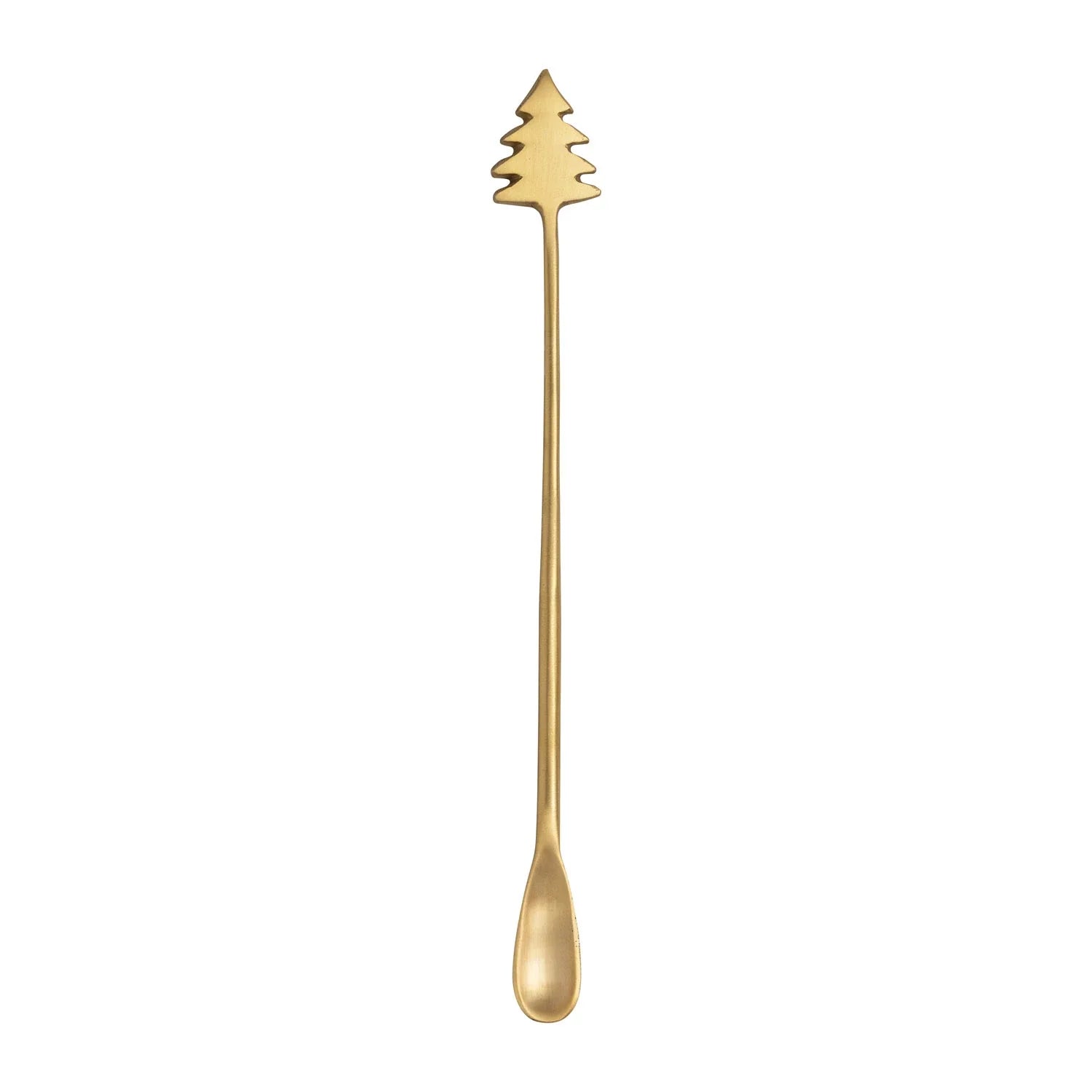 Brass Cocktail Spoon Holiday